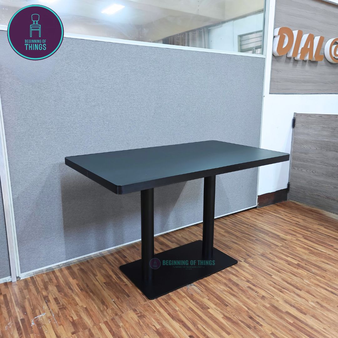 Sintered Stone w/ Edge Wrapping Rectangular Dining Table 120 cm
