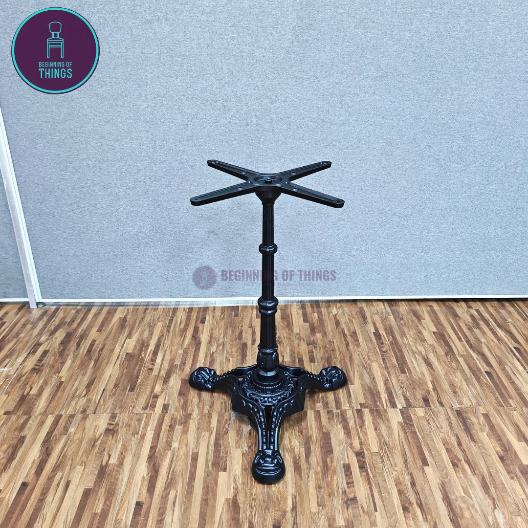 3-Prong Antique Style Dining Table Leg
