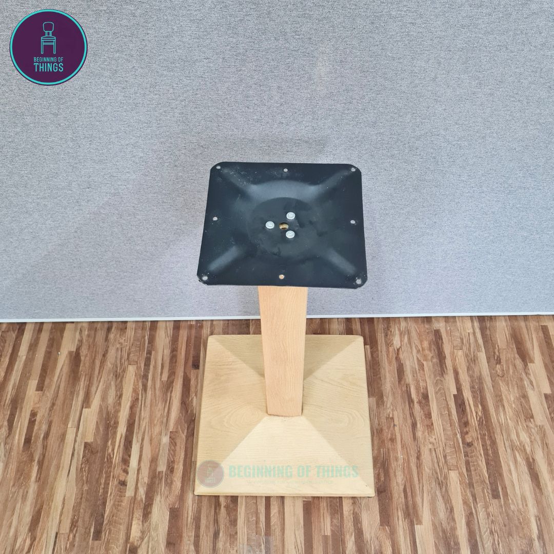 Beech Square Dining Table Leg