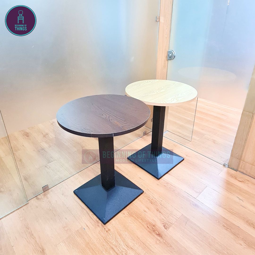 Laminated Round Dining Set 2-Seater