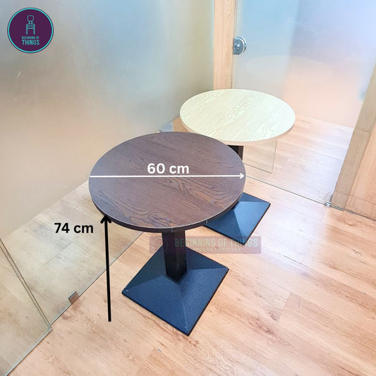 Laminated Round Dining Set 2-Seater
