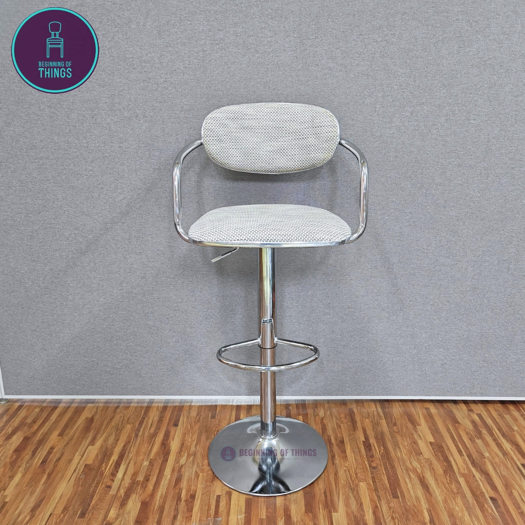 Metal Frame PE Seat Bar Stool