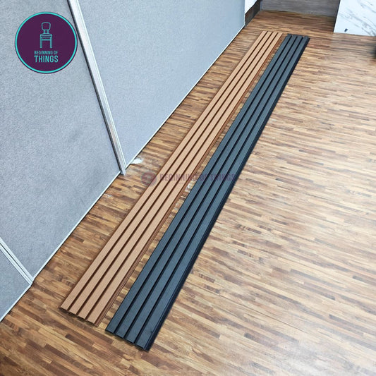 Outdoor WPC Fluted Wall Cladding Panel