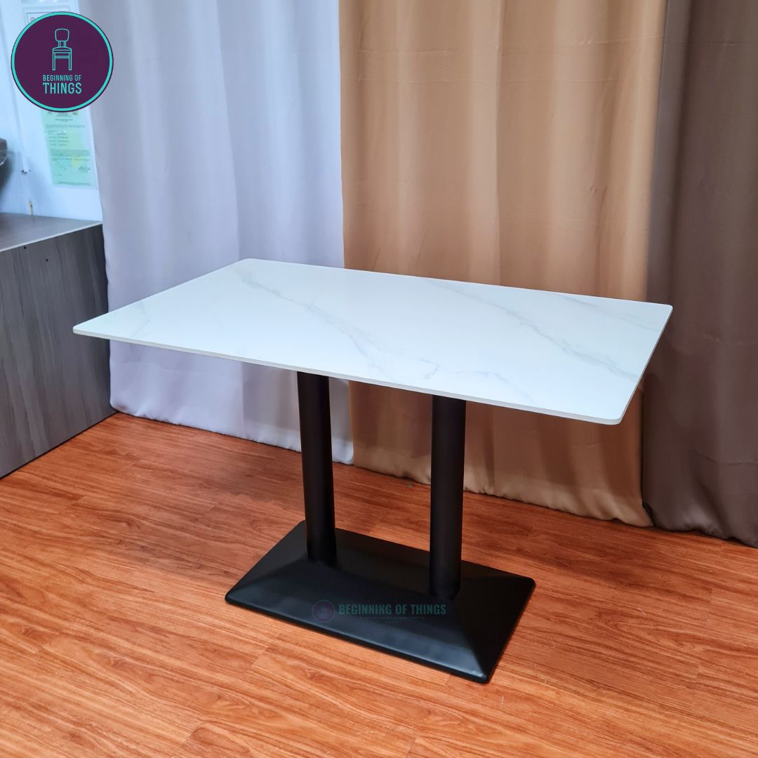 Sintered Stone Rectangular Dining Table 120 cm