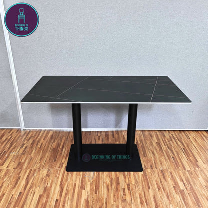 Sintered Stone Rectangular Dining Table 120 cm