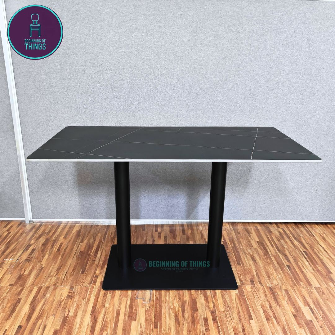 Sintered Stone Rectangular Dining Table 120 cm