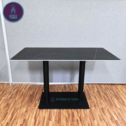 Sintered Stone Rectangular Dining Table 120 cm