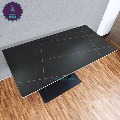 Sintered Stone Rectangular Dining Table 120 cm