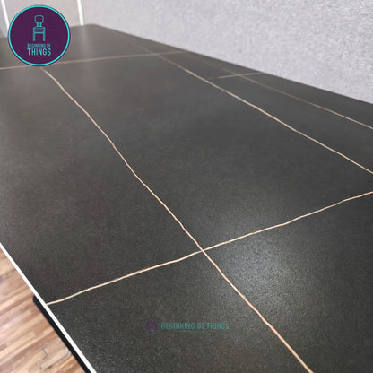 Sintered Stone Rectangular Dining Table 120 cm
