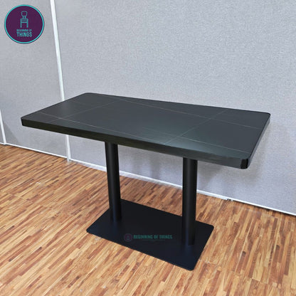Sintered Stone w/ Edge Wrapping Rectangular Dining Table 120 cm