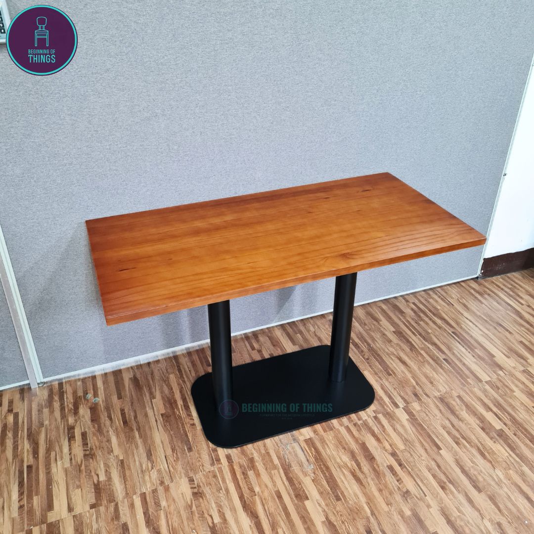 Solid Pine Wood Rectangular Dining Table 120cm