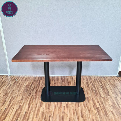 Solid Pine Wood Rectangular Dining Table 120cm