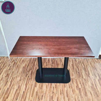 Solid Pine Wood Rectangular Dining Table 120cm