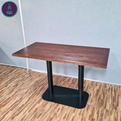 Solid Pine Wood Rectangular Dining Table 120cm