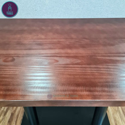 Solid Pine Wood Rectangular Dining Table 120cm