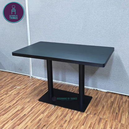 Sintered Stone w/ Edge Wrapping Rectangular Dining Table 120 cm