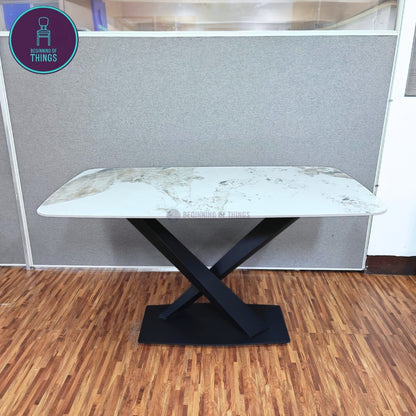 Pandora Sintered Stone Rectangular Dining Table 140 x 80 cm