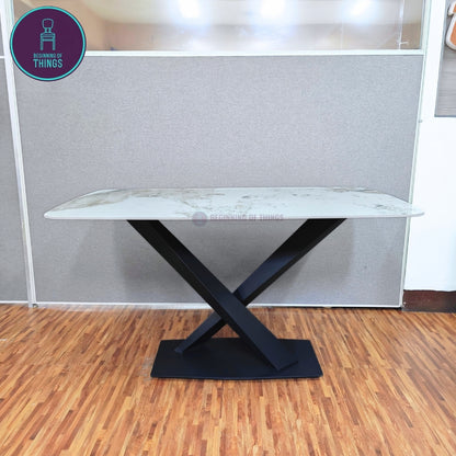 Pandora Sintered Stone Rectangular Dining Table 140 x 80 cm