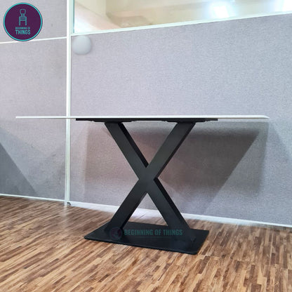 Sintered Stone Rectangular Dining Table 140 cm