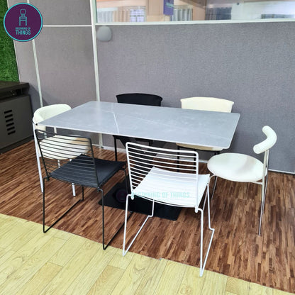 Sintered Stone Rectangular Dining Table 140 cm