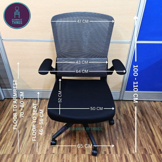 Ergonomic Office Chair with Lumbar Support