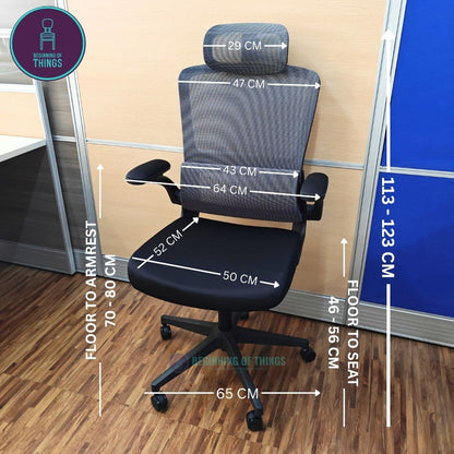 Ergonomic Office Chair with Lumbar Support
