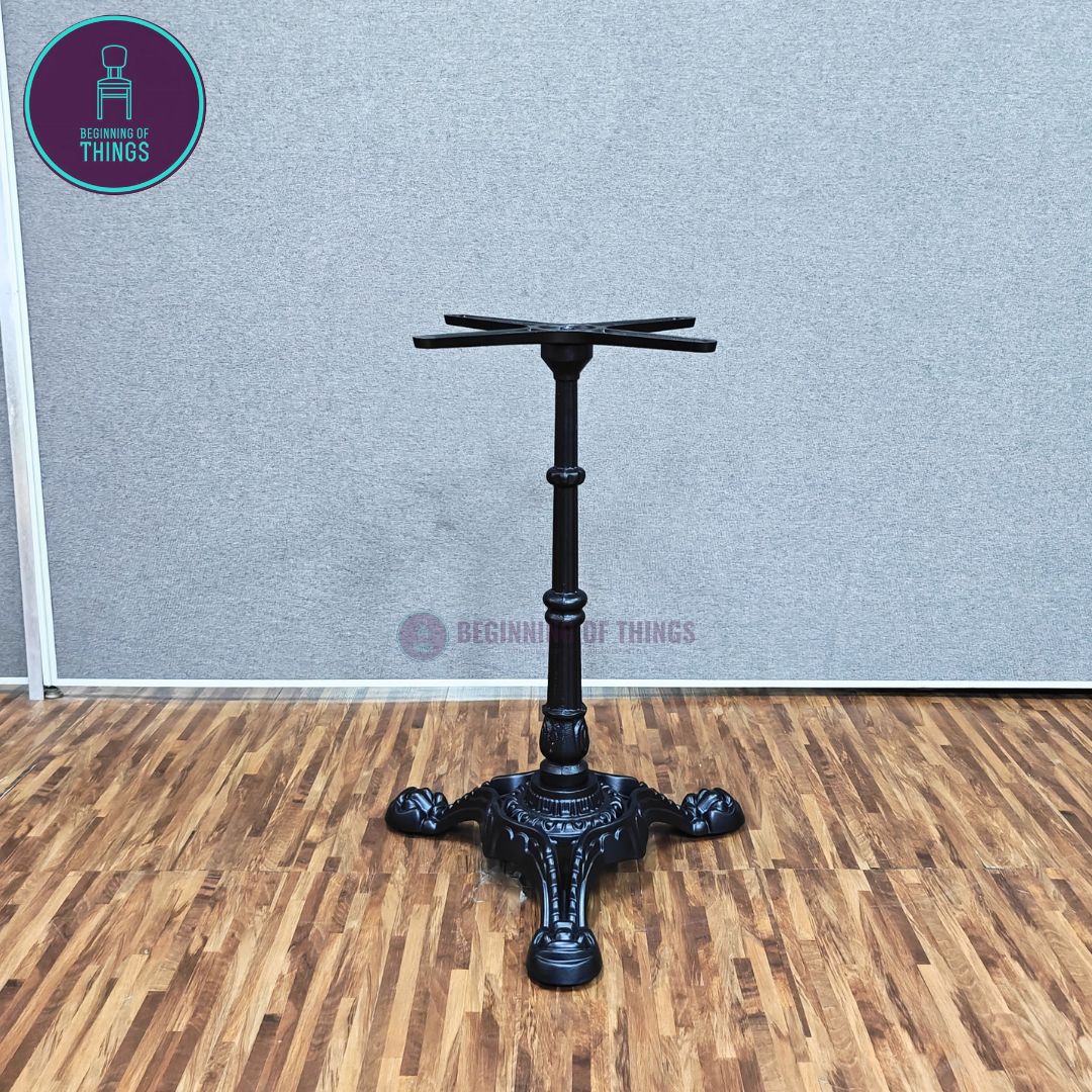 3-Prong Antique Style Dining Table Leg