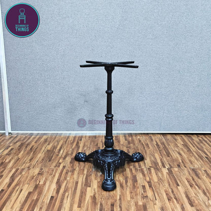 3-Prong Antique Style Dining Table Leg