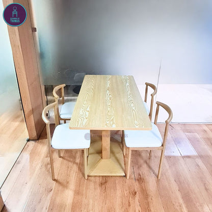 Laminated Rectangular Dining Set 4-Seater