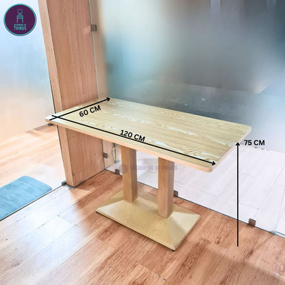 Laminated Rectangular Dining Set 4-Seater