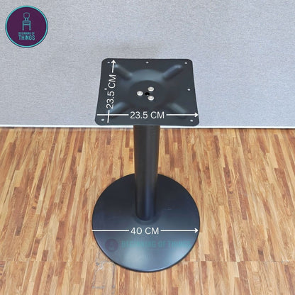 Smooth Round Base Dining Table Leg