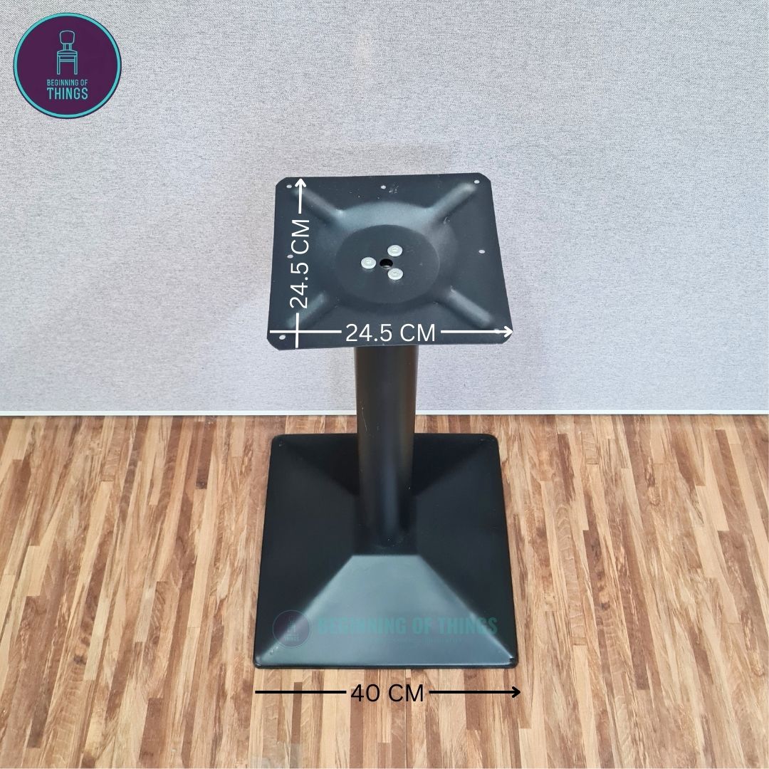 Smooth Square Dining Table Leg