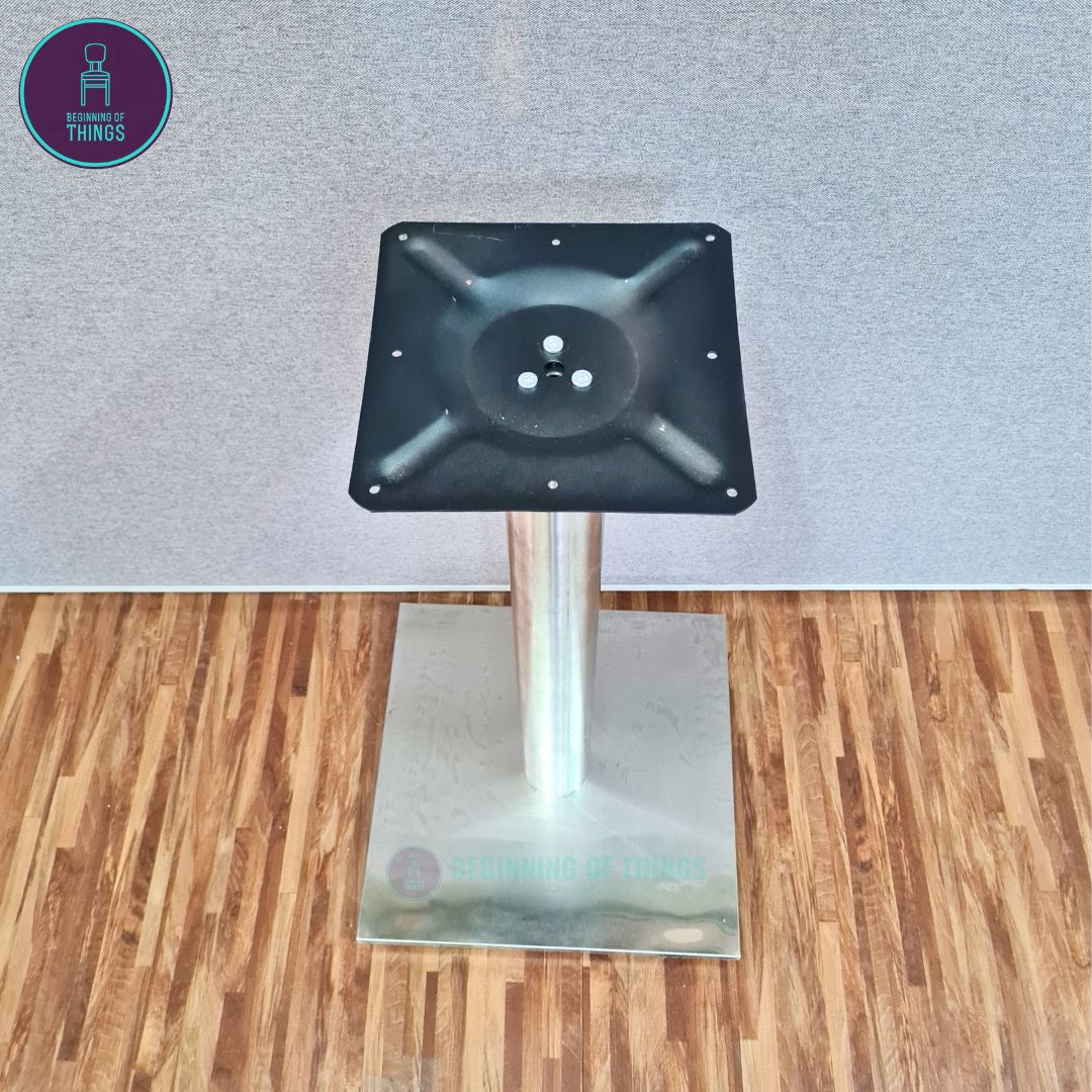 Stainless Square Dining Table Leg