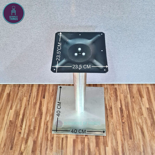 Stainless Square Dining Table Leg
