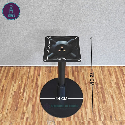 Round w/ Tube Design Dining Table Leg