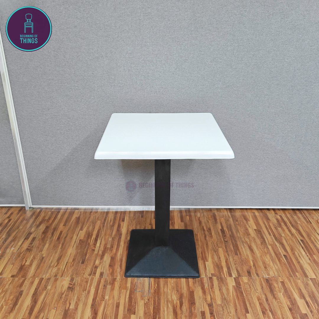 Fiberglass Square Dining Table 60 x 60 cm