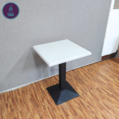 Fiberglass Square Dining Table 60 x 60 cm