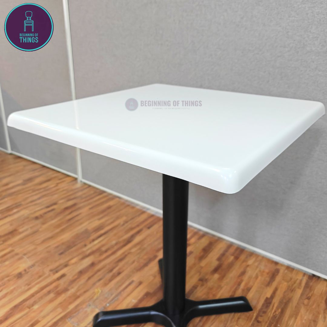 Fiberglass Square Dining Table 60 x 60 cm
