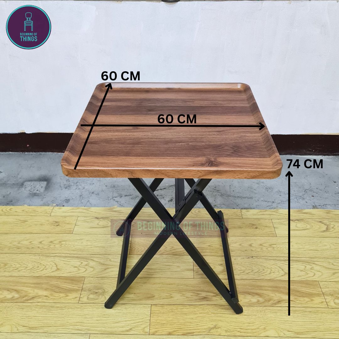 Folding Square 60cm Outdoor Table