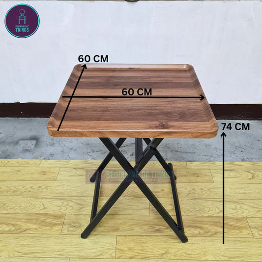 Folding Square 60cm Outdoor Table