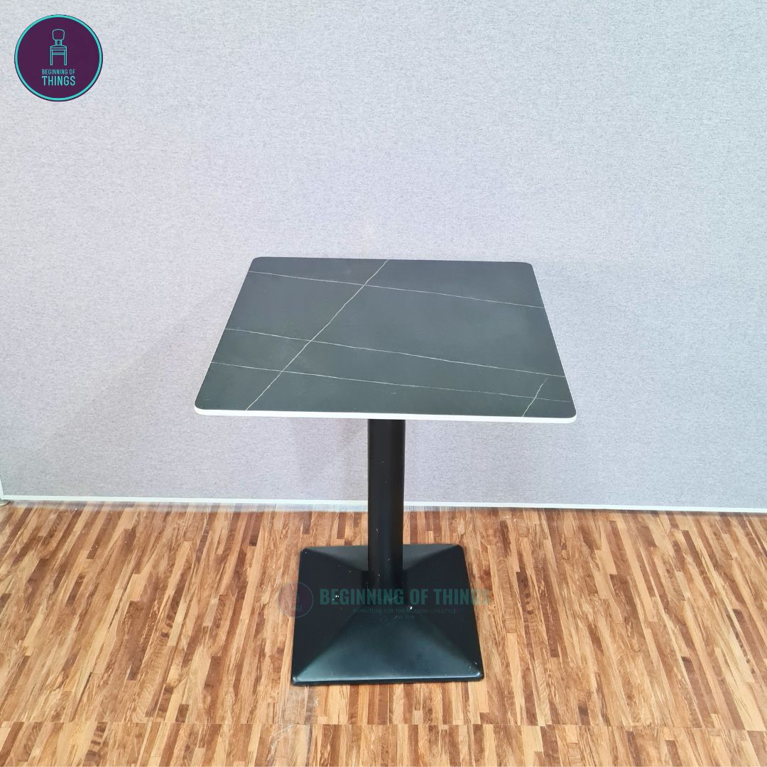 Sintered Stone Square Dining Table 60 x 60 cm