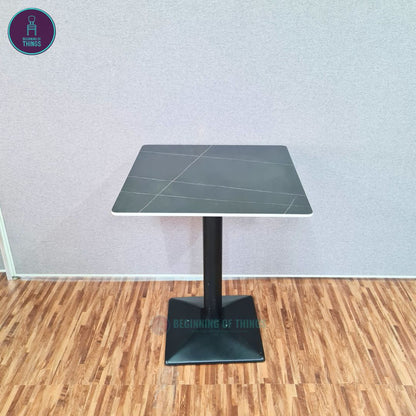 Sintered Stone Square Dining Table 60 x 60 cm