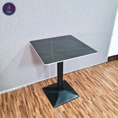 Sintered Stone Square Dining Table 60 x 60 cm