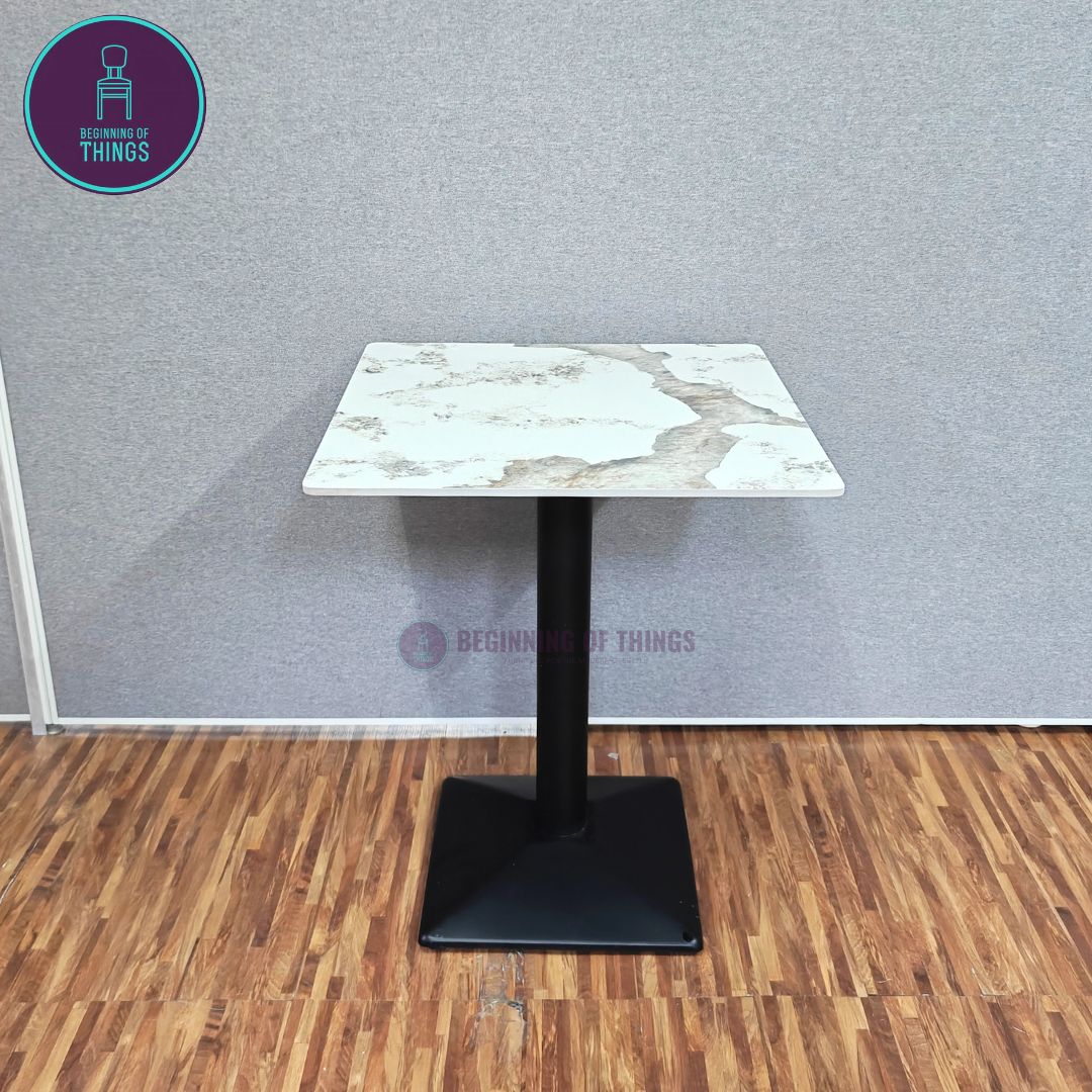 Pandora Sintered Stone Dining Table 60 x 60 cm