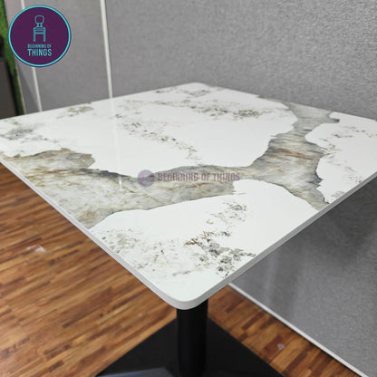 Pandora Sintered Stone Dining Table 60 x 60 cm