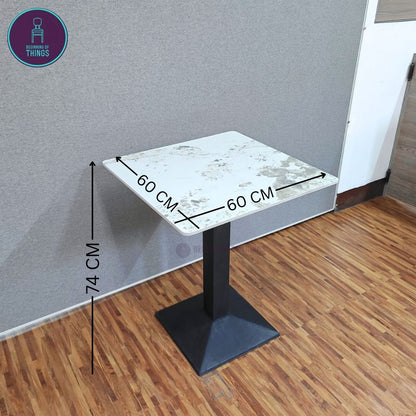 Pandora Sintered Stone Dining Table 60 x 60 cm