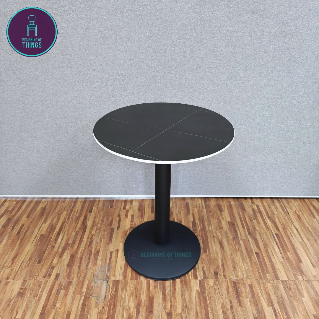 Sintered Stone Round Dining Table 60cm