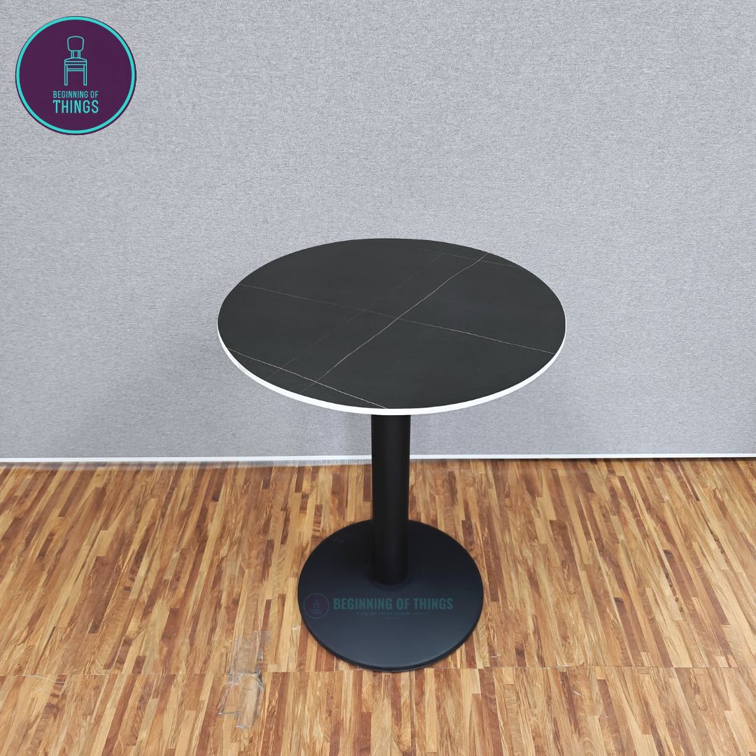 Sintered Stone Round Dining Table 60cm