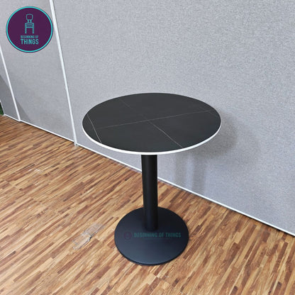 Sintered Stone Round Dining Table 60cm