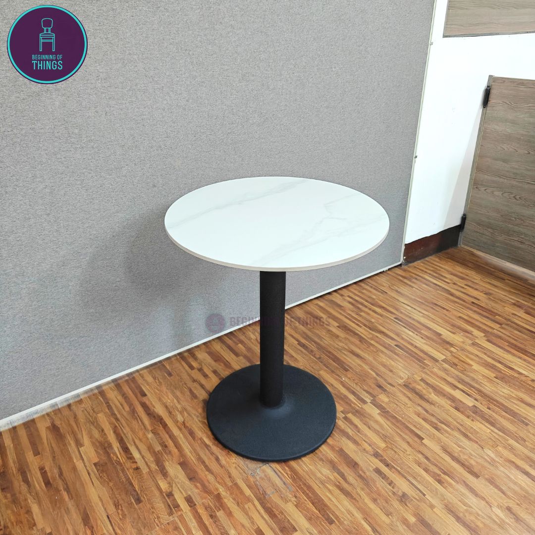 Sintered Stone Round Dining Table 60cm